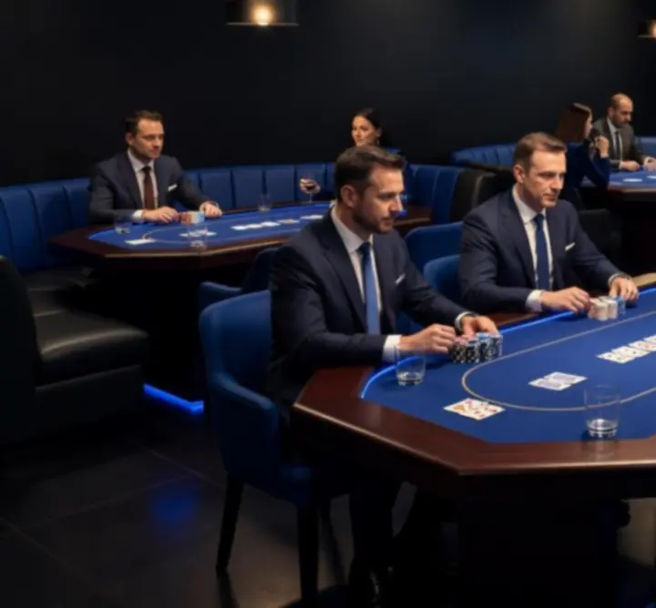 Klimatyczny wieczór pokerowy w restauracji-lounge Polska Social Lounge